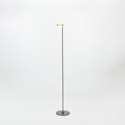Mirai Standing lamp | Black - Yellow Gold |  | Imagilights
