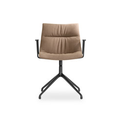 MAREL swivel chair with armrests | Chairs | Girsberger