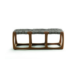 Bungalow Bench Outdoor | Benches | Riva 1920