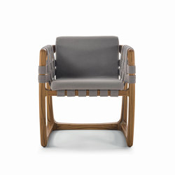 Bungalow Dining Chair Outdoor | Armchairs | Riva 1920