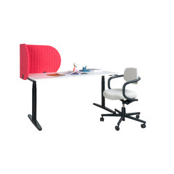 Desk Division Half Moon | Table accessories | IMPACT ACOUSTIC