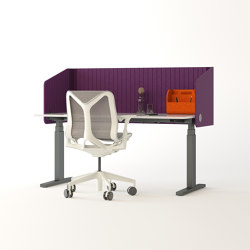 Desk Division Full Wrap | Sound absorbing table systems | IMPACT ACOUSTIC