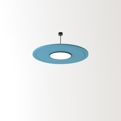 Acoustic Lighting Circ (Plain) | Sound absorbing ceiling systems | IMPACT ACOUSTIC