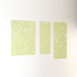 Hanging Division Braille | Sound absorbing room divider | IMPACT ACOUSTIC