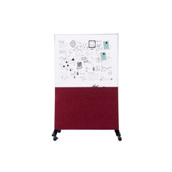 Acoustic Whiteboard Grafo | Sound absorbing room divider | IMPACT ACOUSTIC