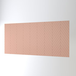 Wall Tile Fishbone | Sound absorbing wall systems | IMPACT ACOUSTIC