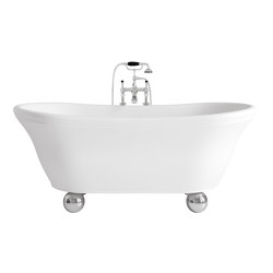 Aurora Bijoux White Bathtub | Bathtubs | Devon&Devon