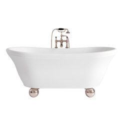 Aurora Bijoux White Bathtub | Bathtubs | Devon&Devon