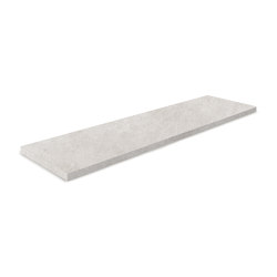Cements Snow recto step cover | Flooring elements | Cerámica Mayor