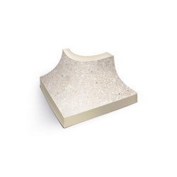 Lao Sand trim (Ref. MDCA AE00) | Flooring elements | Ceramica Mayor