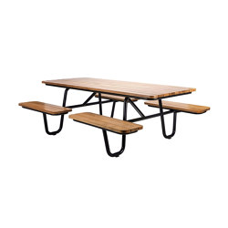 Dentro T 8P | Tables and benches | Satelliet Originals