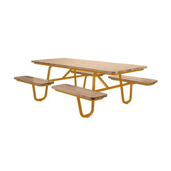 Dentro T 8P Outdoor | Tables and benches | Satelliet Originals