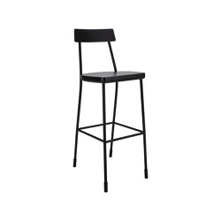Steelwood HS Black | Bar stools | Satelliet Originals