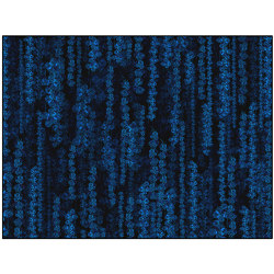 Night Bloom | NB3.01.1 | 200 x 300 cm | Colour blue | YO2