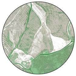 Birds Eye View | BI3.02.3 | Ø 350 cm | Tappeti / Tappeti design | YO2