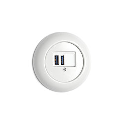 USB charge station porcelain | USB power sockets | THPG