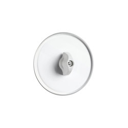 Over-centre rotary switch white glass duroplast | Rotary switches | THPG