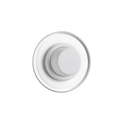 Dimmer white glass duroplast | Rotary dimmers | THPG