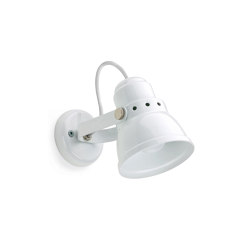 Steel wall lamp small white | Wall lights | THPG