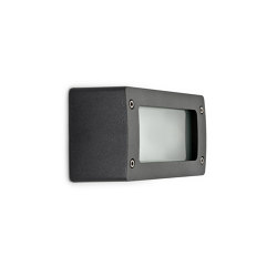 Block light aluminium graphite gray | Outdoor wall lights | THPG