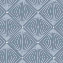 Diamant Bleu | Wall coverings / wallpapers | ISIDORE LEROY