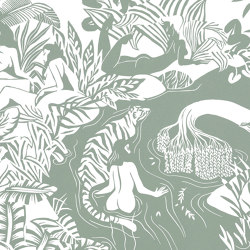 Eternelles Vert Sauge | Revêtements muraux / papiers peint | ISIDORE LEROY