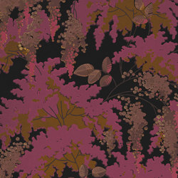 Frondaisons Pourpre | Pattern plants / flowers | ISIDORE LEROY