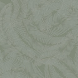 Plumes Anthracite | Wall coverings / wallpapers | ISIDORE LEROY
