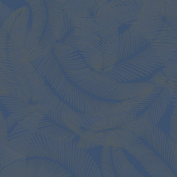 Plumes Bleu | Wall coverings / wallpapers | ISIDORE LEROY
