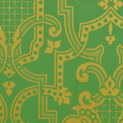 Théodore Vert Doré | Wall coverings / wallpapers | ISIDORE LEROY