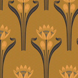 Tulipes Jaune | Wall coverings / wallpapers | ISIDORE LEROY