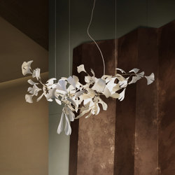 Lighting Sculpture Gingko_78 | Suspensions | Andreea Braescu Art Studio
