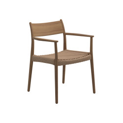 Lima dining chair with arms | Chairs | Gloster Furniture GmbH