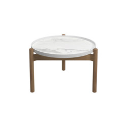 Sepal side table | Tabletop round | Gloster Furniture GmbH