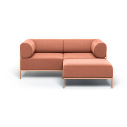 Noah 2-Seater Sofa with Chaise | Sofas | Noah Living