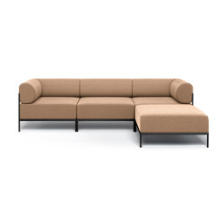 Noah 3-Seater Sofa with Chaise wide | Sofas | Noah Living