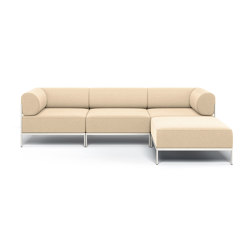 Noah 3-Seater Sofa with Chaise wide | Divani | Noah Living