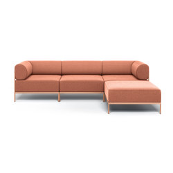 Noah 3-Sitzer Sofa mit Chaise breit | Sofas | Noah Living