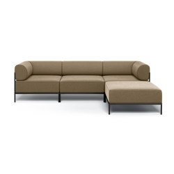 Noah 3-Seater Sofa with Chaise wide | Canapés | Noah Living