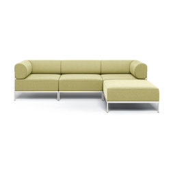 Noah 3-Seater Sofa with Chaise wide | Sofas | Noah Living