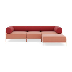 Noah 3-Seater Sofa with Chaise | Sofas | Noah Living