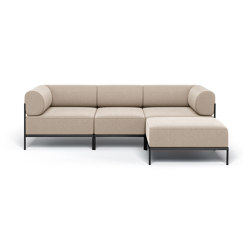 Noah 3-Seater Sofa with Chaise | Sofas | Noah Living