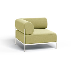 Noah Single Seater Armchair Corner Module | Poltrone | Noah Living