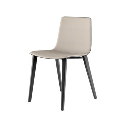 slim chair wood soft M / 89E | Chairs | Alias