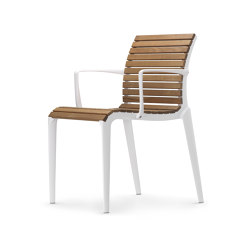 tech wood armrest / M21 | Sedie | Alias