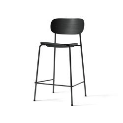 Co Counter Chair, Black Steel | Black Oak |  | MENU