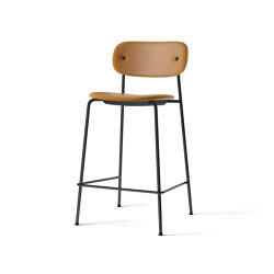 Co Counter Chair, Black Steel | Dakar 0250 | Seating | MENU