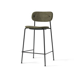 Co Counter Chair, Black Steel | Moss 0001 |  | MENU