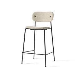 Co Counter Chair, Black Steel | Moss 0004 |  | MENU