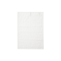 Graphium Tea Towel, 40 X 64 | Ecru / White, 2-pack